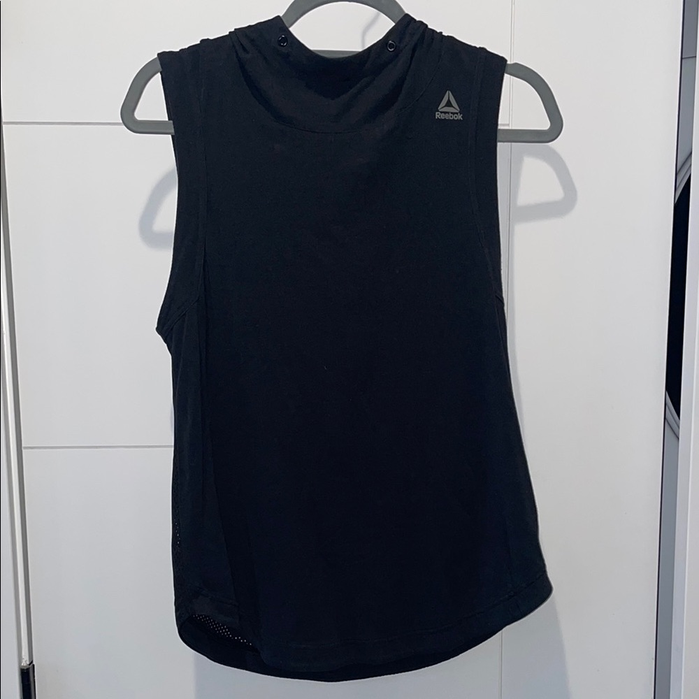 Reebok Men’s Black Sleeveless Muscle Tee